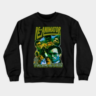 RE-ANIMATOR. (1985) Retro Cult Horror. T-Shirt (Version 2) Crewneck Sweatshirt